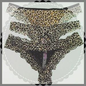 3 Cheetah Panties